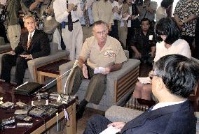 U.S. military chief apologizes over Okinawa molestation case